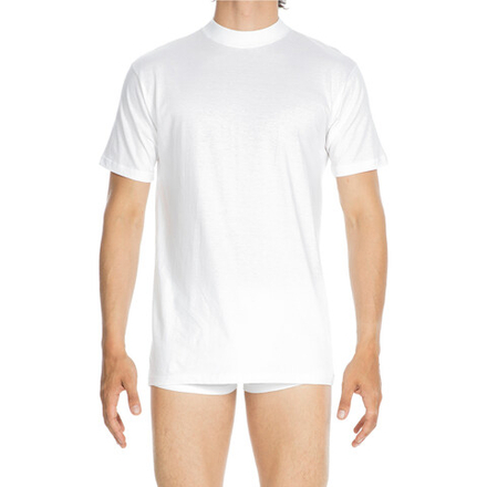 Мужская футболка белая HOM HARRO NEW Tee-Shirt Crew Neck 405508_40M015