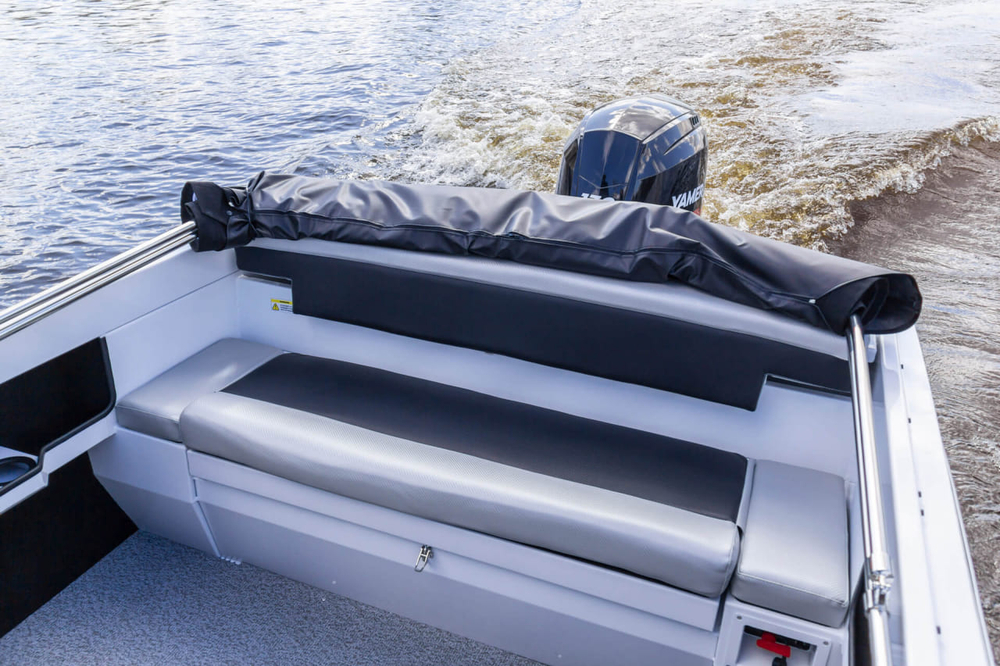 Катер-лодка алюминиевая VBOATS Yava XL Fish