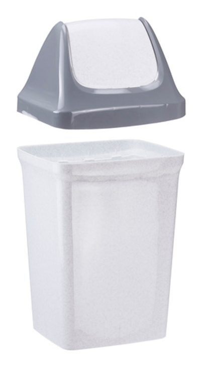 Контейнер для мусора с плавающей крышкой СВИНГ 50л М2464