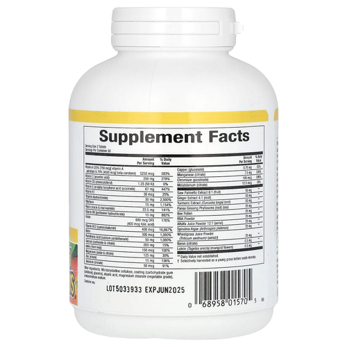 Natural Factors, Men's MultiStart, ежедневные витамины для мужчин, 120 таблеток