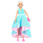 Кукла тип Модель София 29см, реалистич.ресницы, в бальном платье с аксесс. 66001-BF11-S-BB (Карапуз)