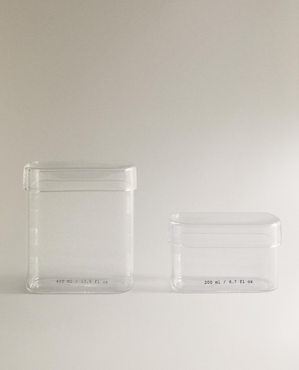 Zara Home коробка для хранения, стекло, прозрачный