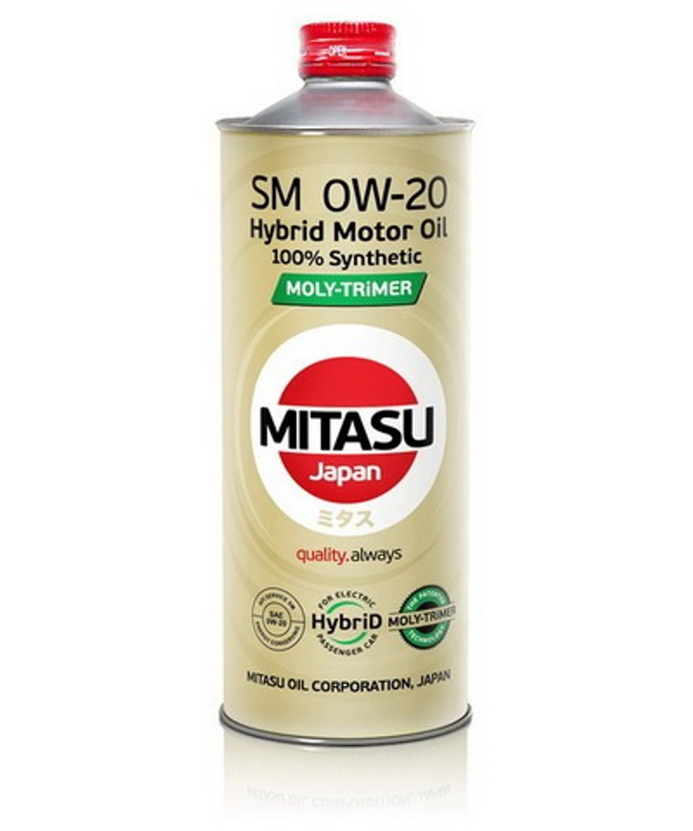 MITASU MOLY TRIMER SM 0W20 1л синт.