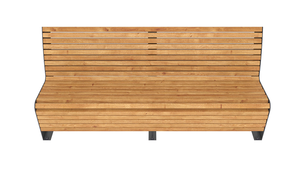 Скамья со спинкой SK00076