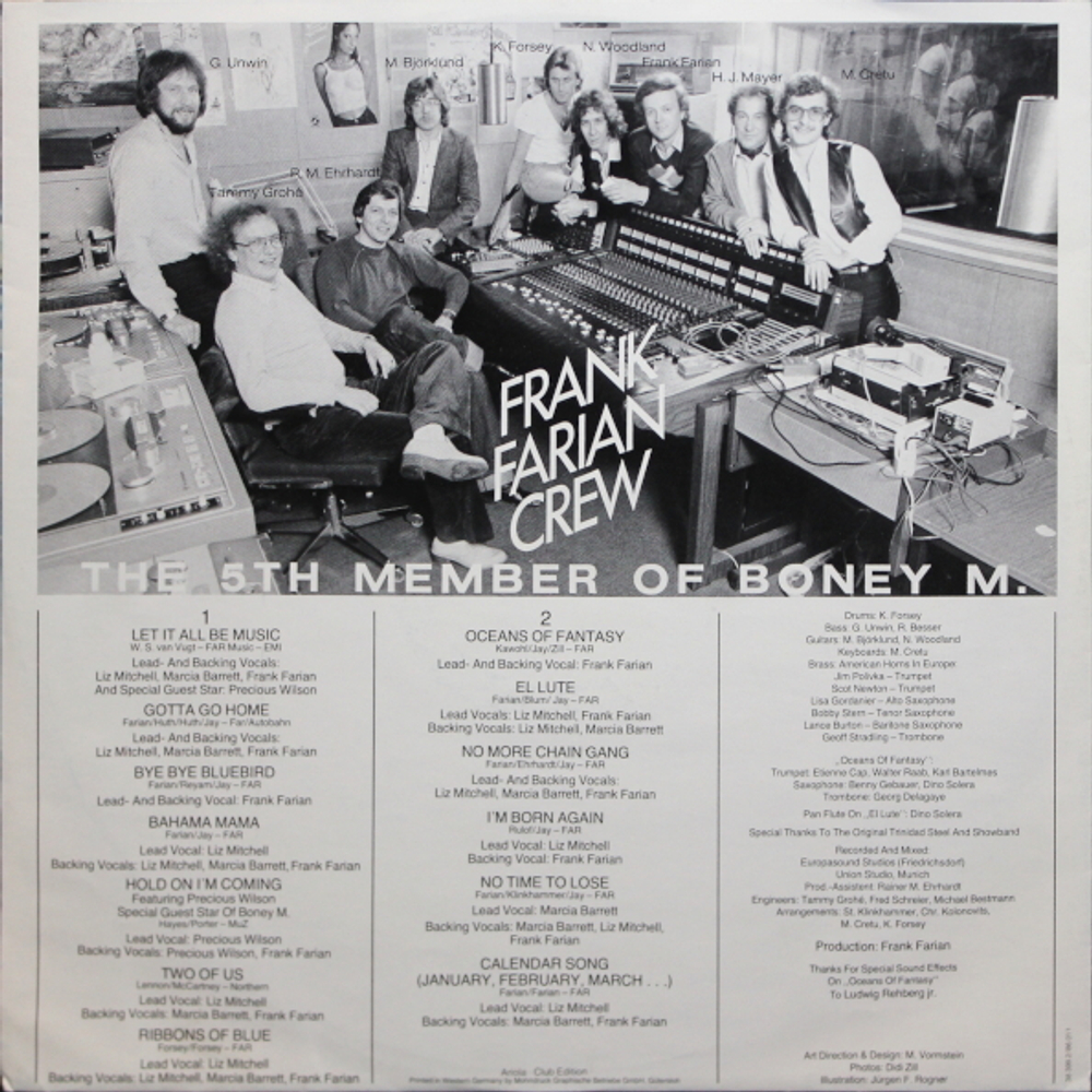 Boney M. / Oceans Of Fantasy (LP)