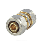 Муфта МП латунь никель обжим Дн 20 ГОСТ 32415-2013 7003 Aquasfera 7003-02