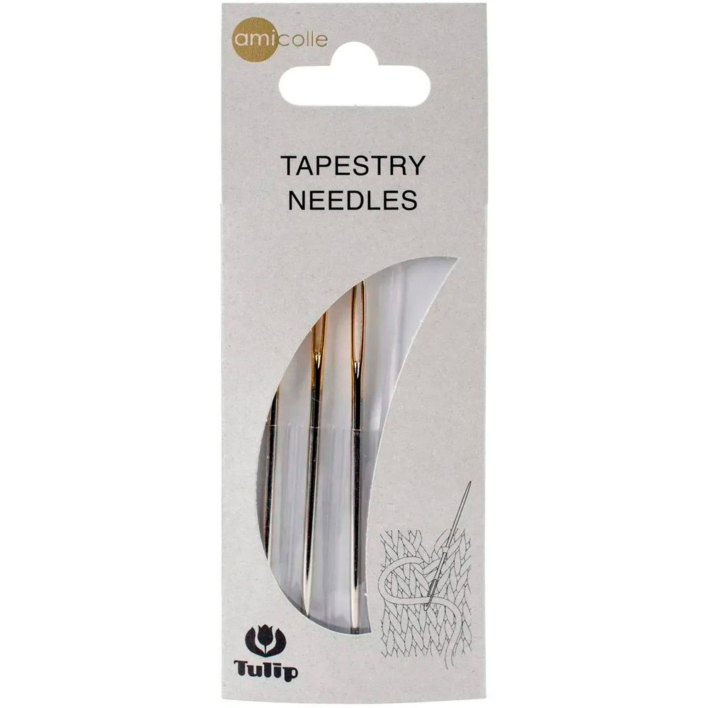 Иглы для сшивания трикотажа круглый кончик набор AC-035e TULIP