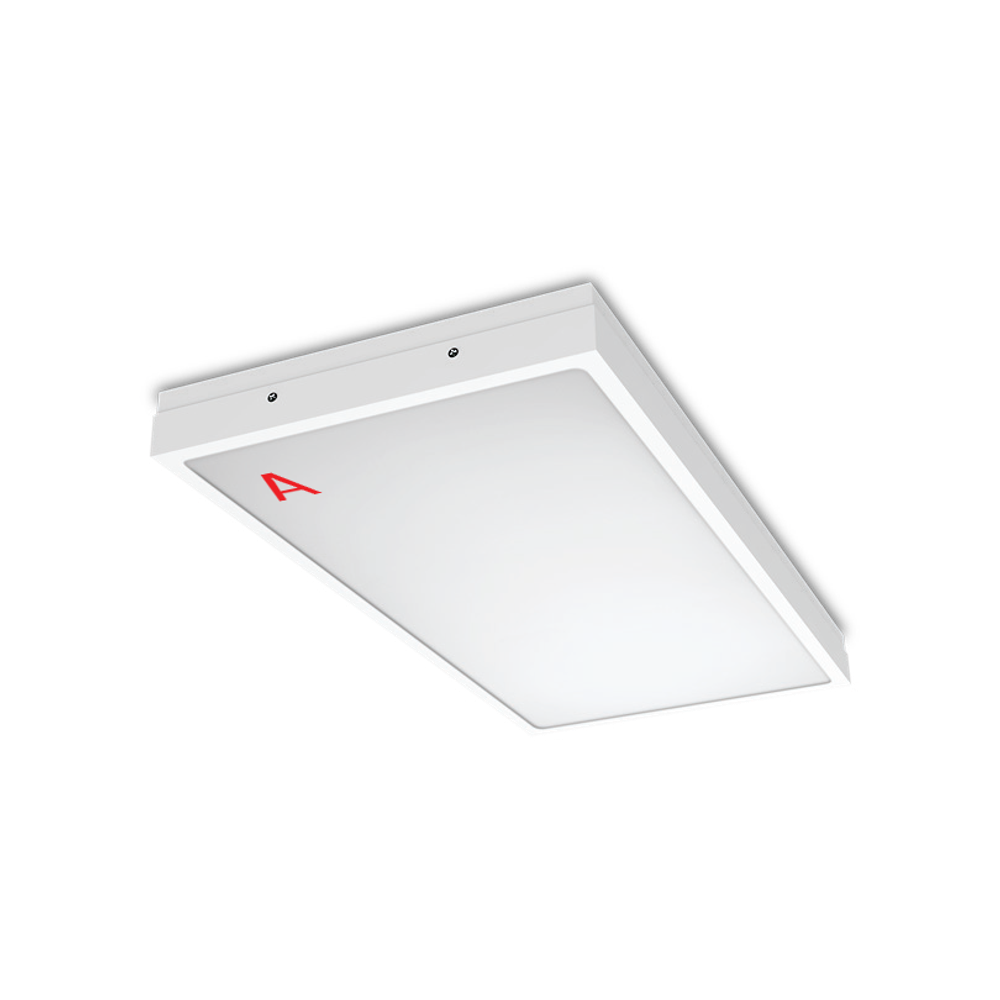 Светильник ЧИСТЫЙ ОФИС ДВО03-241 с БАП EM1 18Вт 4000К IP54 Матовый 2050лм 595х295х48мм WOLTA PRO