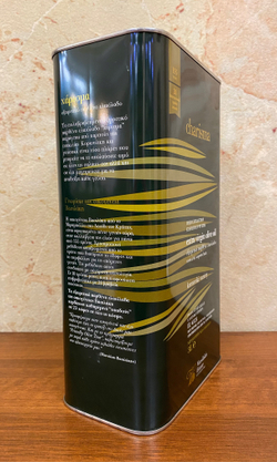 Оливковое масло греческое CHARISMA Extra Virgin в жестяной канистре 3 литра, Греция (Крит)