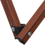 Кресло складное до 120 кг DC-6016, 52*63*90 см, цвет: бежевый, каркас алюминий, ТуристМастер