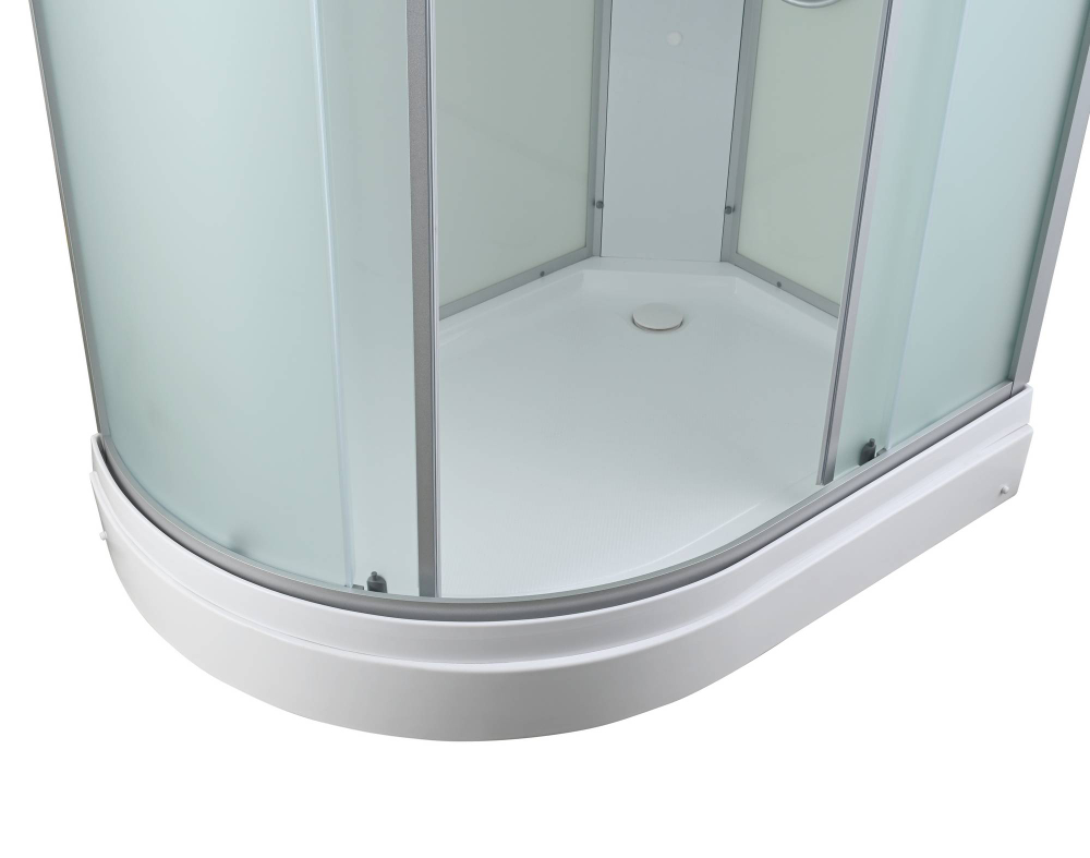 Душевая кабина AvaCan (АваКан) C2012R LED с низким поддоном, с ГМ, с электрикой и LED освещением, 120х80х215