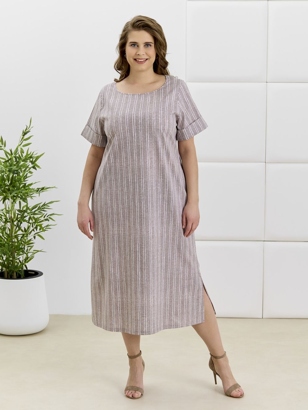 Платье Рейчел Виотекс БЕЖЕВЫЙ