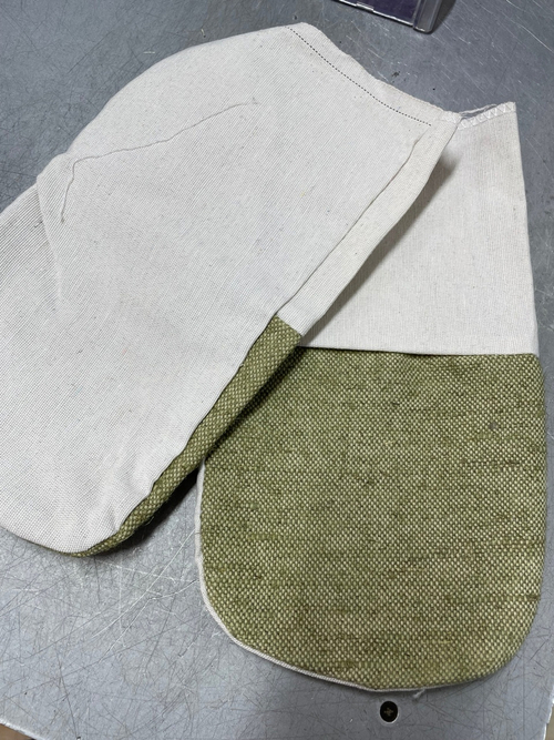 Рукавицы ХБ с брезентовым наладонником