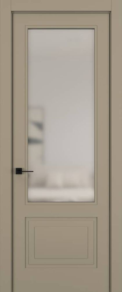 Дверь 021V FREEDOM Матовый Серо-бежевый