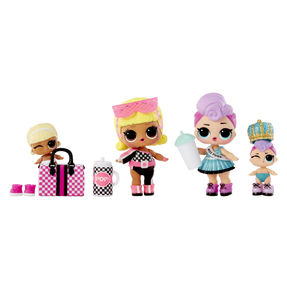 Шар-Кукла LOL Surprise Color Change 2 в 1: Куколка и сестренка