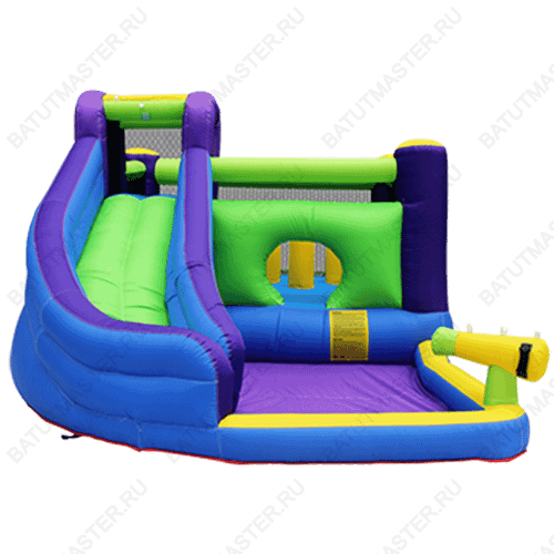 Батут на дачу для детей "Заколдованная страна" 4,65*2,85*2,05 м