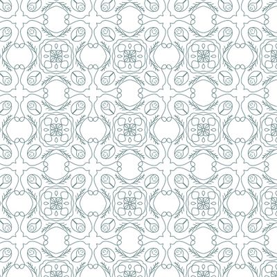 Плитка с растительным орнаментом