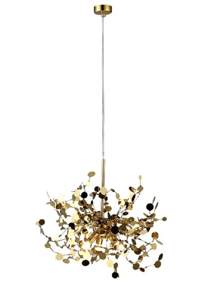 Подвесной светильник Crystal Lux GARDEN SP3 D400 GOLD