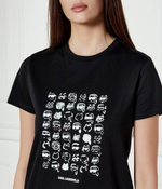 Футболка IKON SEASONAL LOGO Karl Lagerfeld - черный(A1W17124)