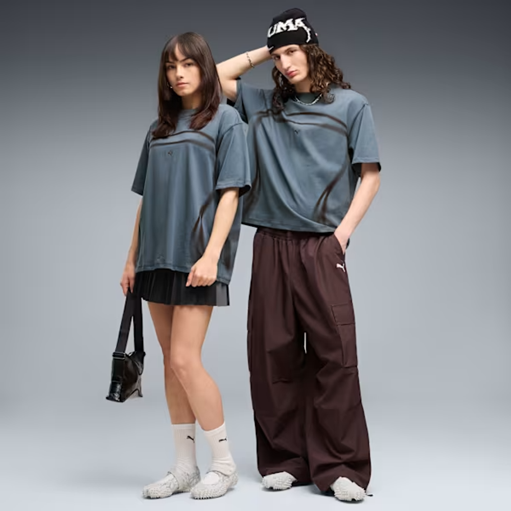 PUMA Кроссовки-балетки унисекс Mostro Fey Lace унисекс, серый