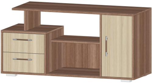 Тумба ТВ Лацио Ясень Шимо комбинированный