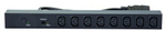 Блок розеток 19", 8 розеток Eurolan 60A-64-55-08BL