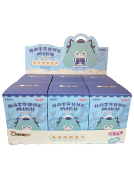 Рандомный брелок Blind Box Hatsune Miku Song of the Tides Plush Nunu Doll Pendant