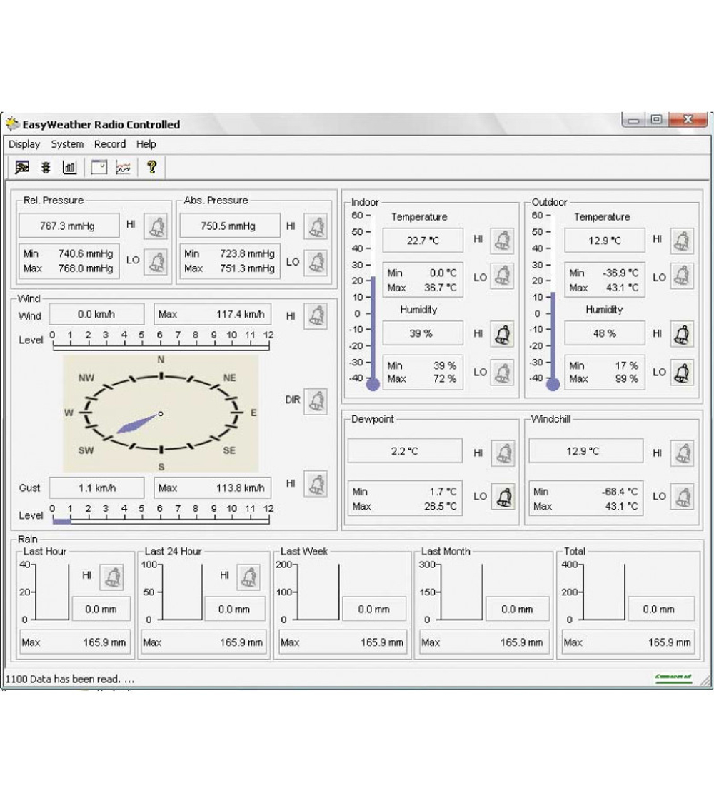 Профессиональная метеостанция METEOSCAN PRO 929