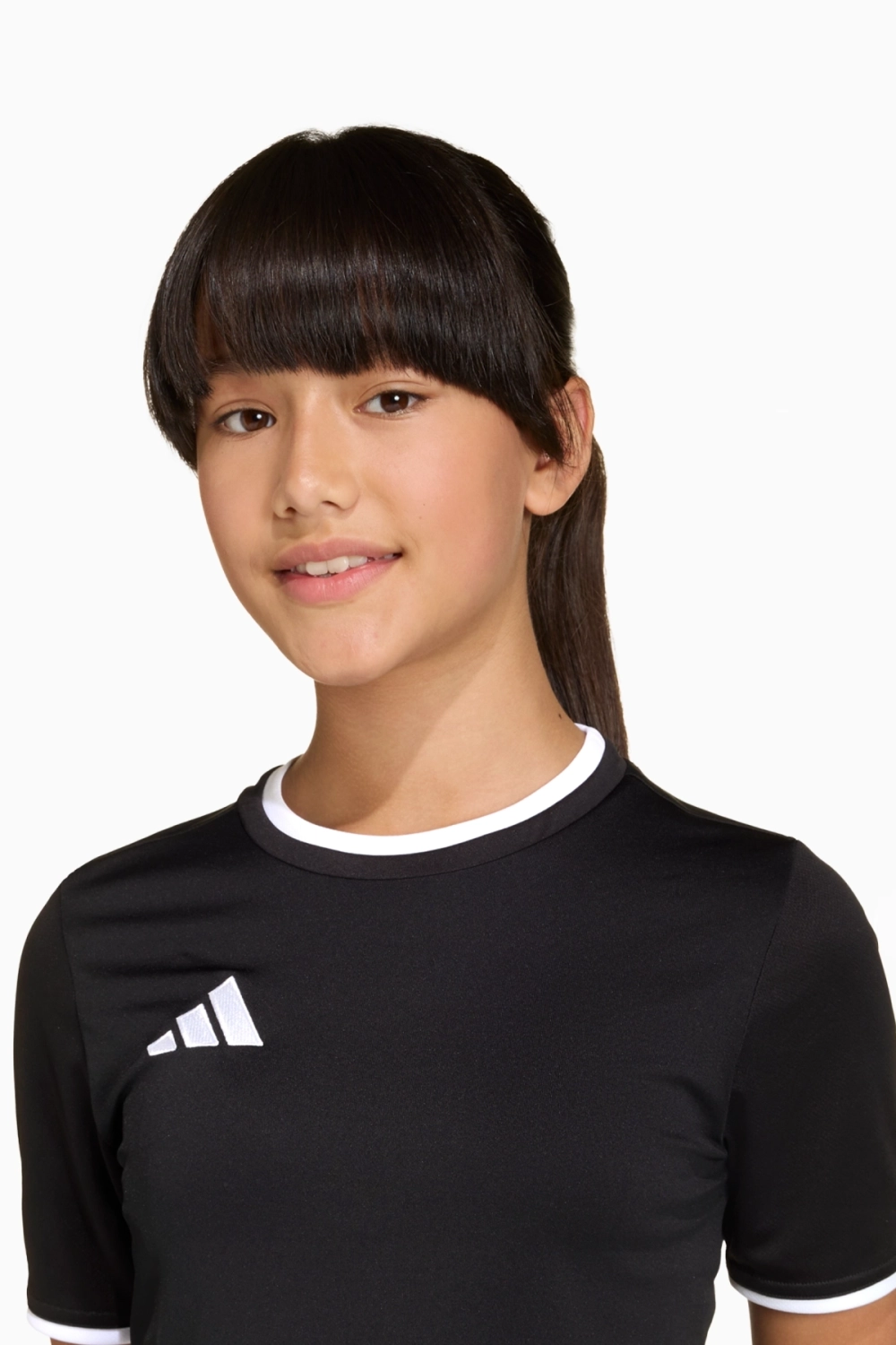 Футболка adidas Entrada 26 Junior - черный