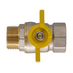 Кран шар. СТМ для газа 1 г/ш бабочка ГАЗ