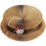 Когтеточка - трансформер с шариком для кошек «МУРРРЛЫКА», радуга, 6 трансформаций, 11*24см