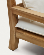 Forcanera 3-местный диван из массива тикового дерева 211 см