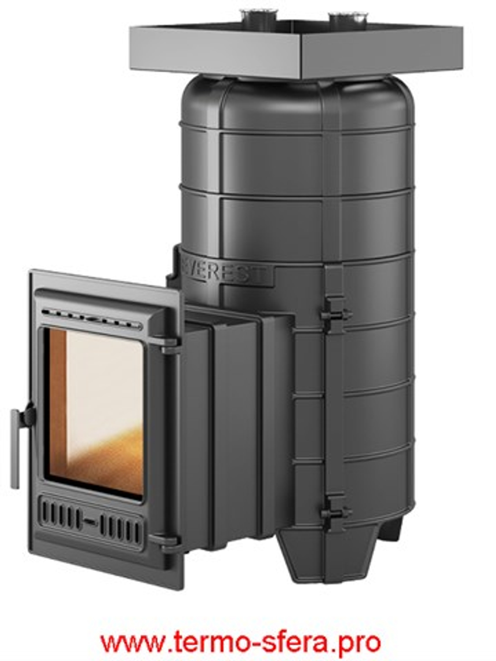 Печь для бани Эверест "Steam Master" 38 (320) ЧУГУН (под обкладку)