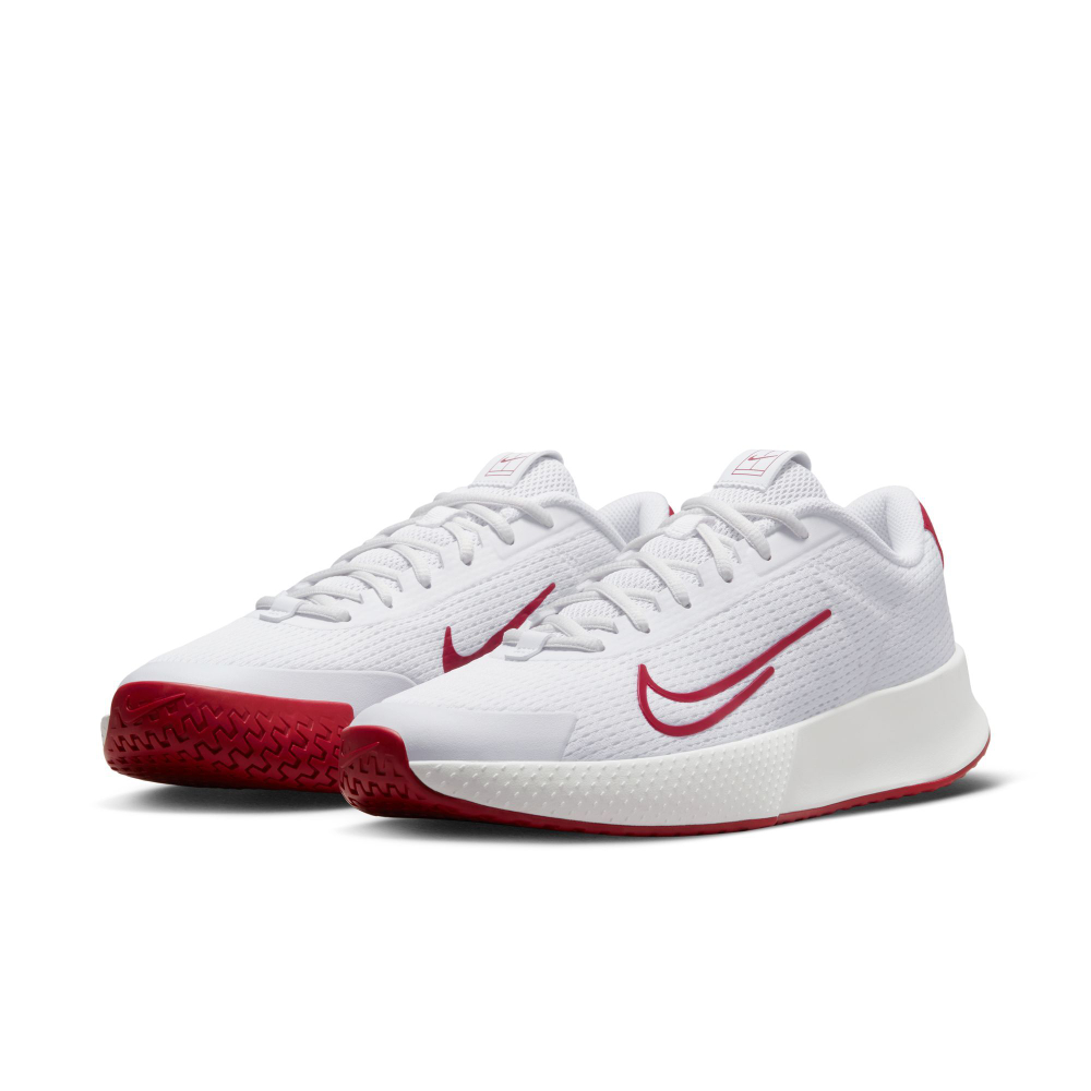 детские Кроссовки теннисные Nike Vapor Lite 2 JR - white/noble red/ember glow