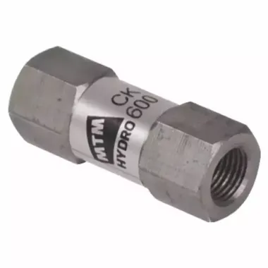 Обратный клапан MTM CKX 600,40л/мин, 410бар, нерж. сталь, 3/8внут.