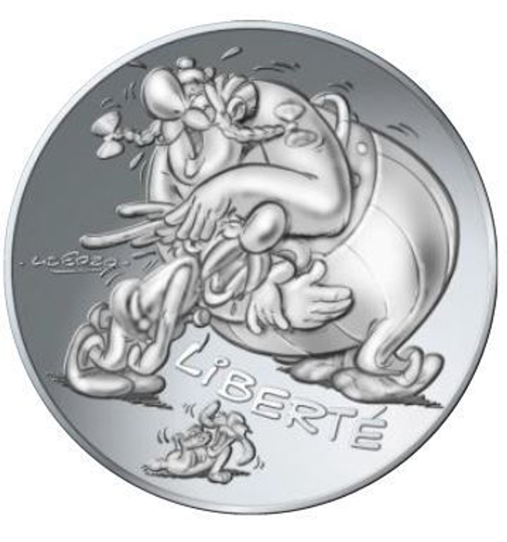 France 10 Euro 2015 "Astérix - Liberté Rire"
