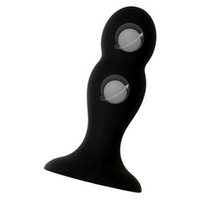 Черная анальная втулка 10,5см Erotist Toys Anal Plug Hidro Size M