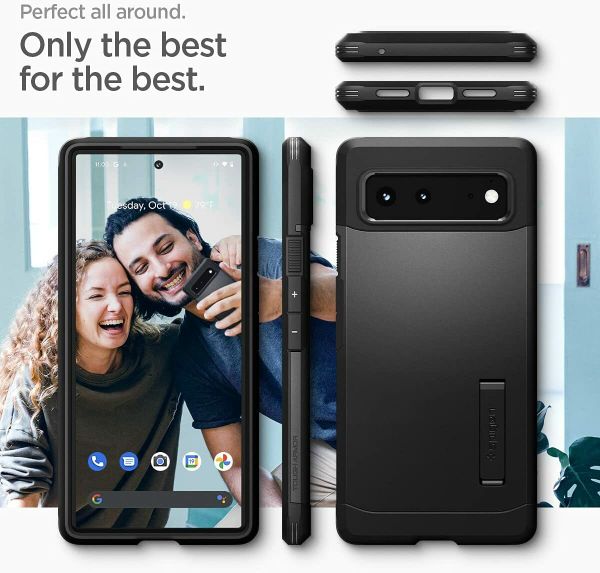Чехол Spigen Tough Armor для Google Pixel 6 (2021) - Black