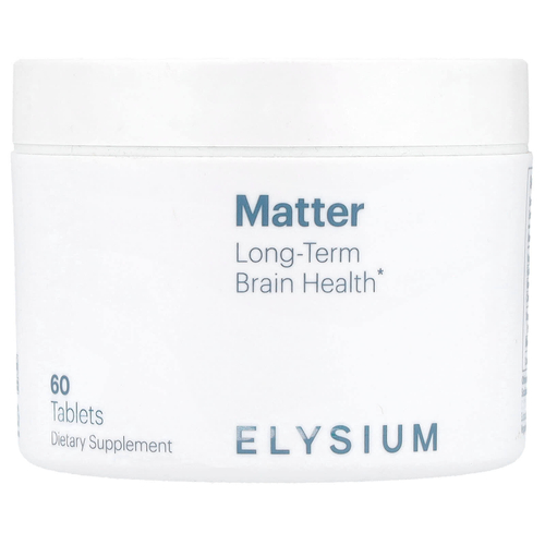 Elysium, Matter, долгосрочное здоровье мозга, 60 таблеток