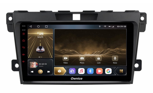 Штатная магнитола OWNICE OL-9509-N для Mazda CX-7 2006-2012 на Android 12.0