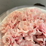 Моно букет из розы Pink Mondial M