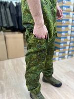 Костюм Горка 6 флис лайт / осень-зима / зелёная цифра