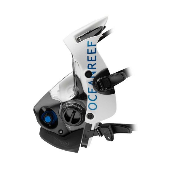 Полнолицевая маска Oceanreef Neptune III со 2-ой ступенью белый