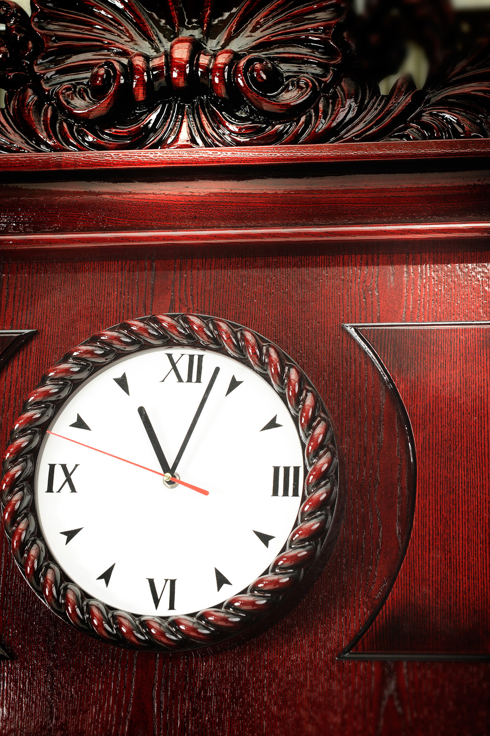 Киевница Неаполь К-21 с часами ясень мдф