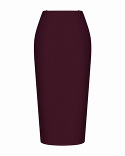 Юбка миди прямая из вискозы