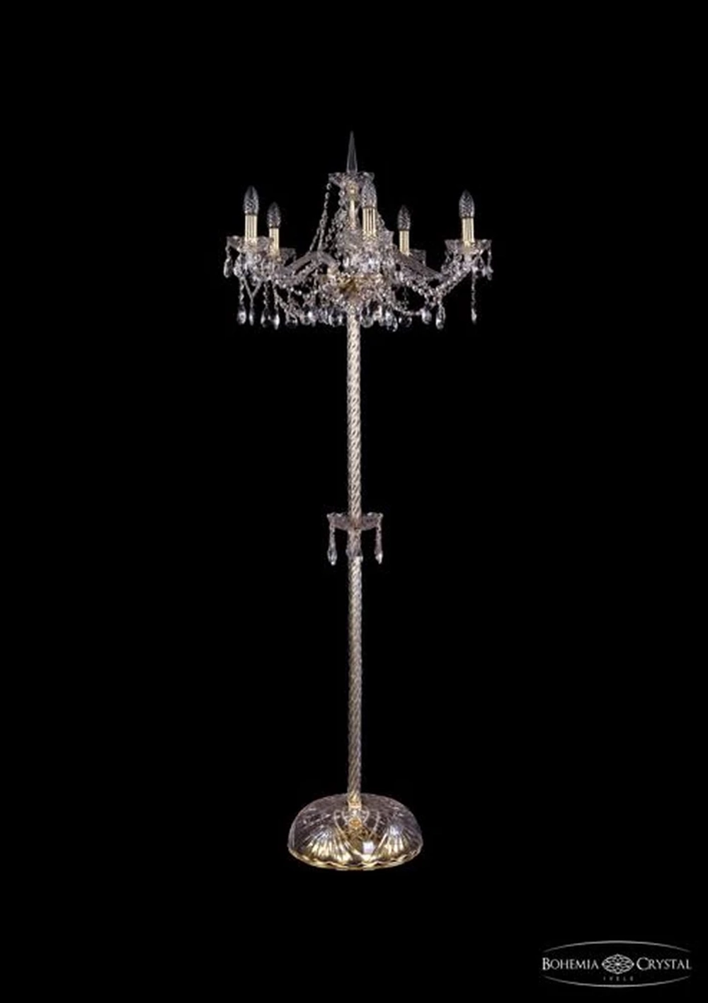 Торшер Bohemia Ivele 1413T2/5/200-160/G