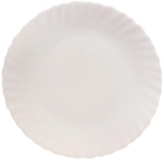 Тарелка «White magic» 19,5см стеклокерамика Волна