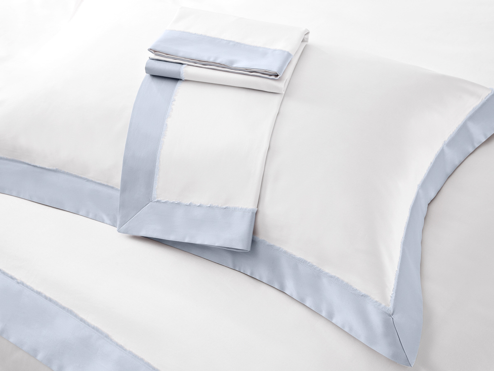 Наволочка 50x75 Sharmes Fringe жемчужно-серая