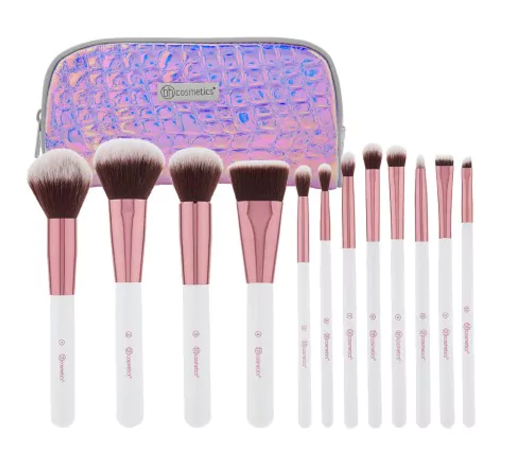 BH Cosmetics Crystal Quartz 12 piece brush set