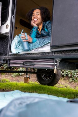 Термостакан Klean Kanteen Rise Tumbler 26oz Straw Lid (770 мл) Brittany Blue